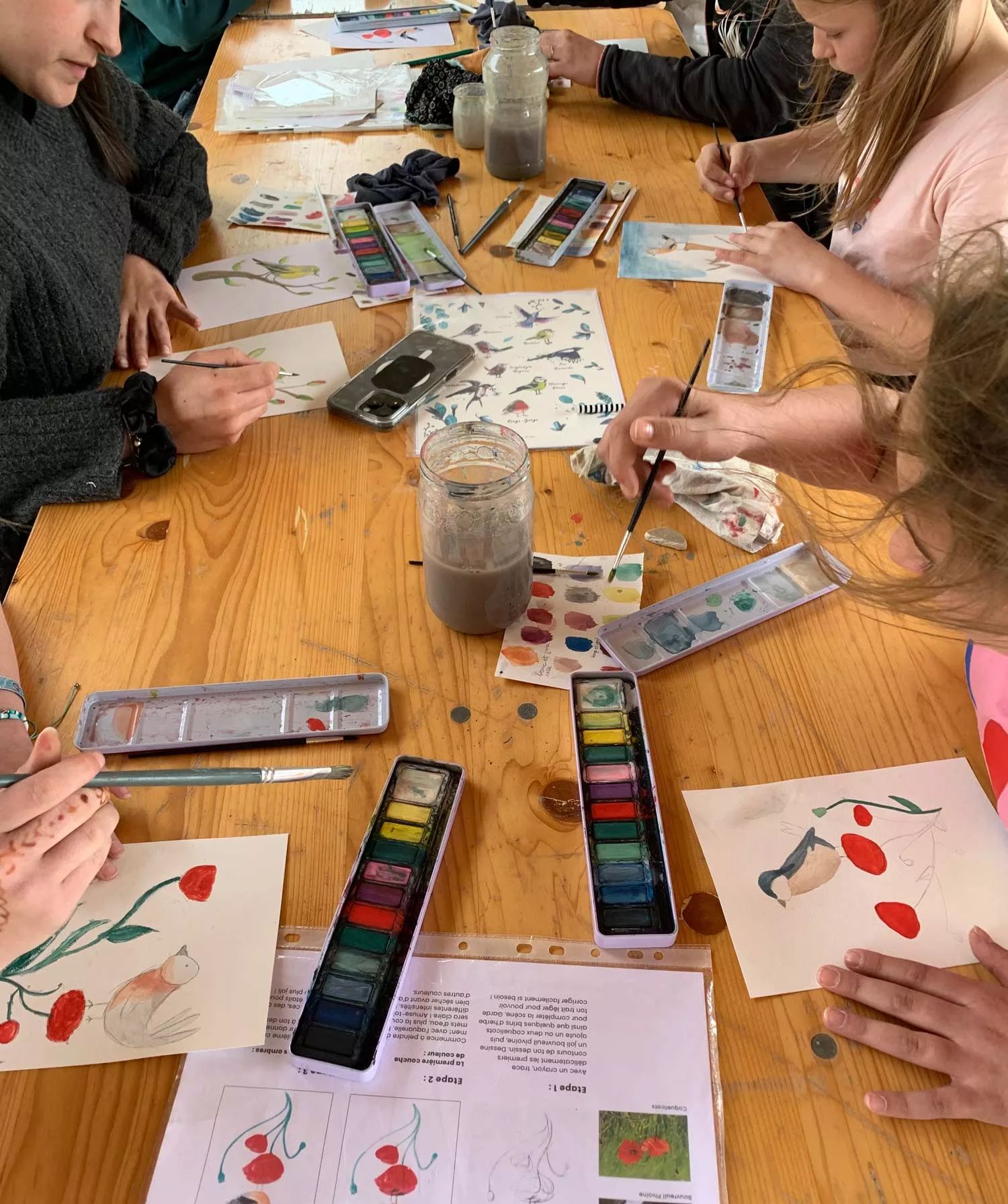 Atelier-aquarelle-naturaliste-parc-mosaic