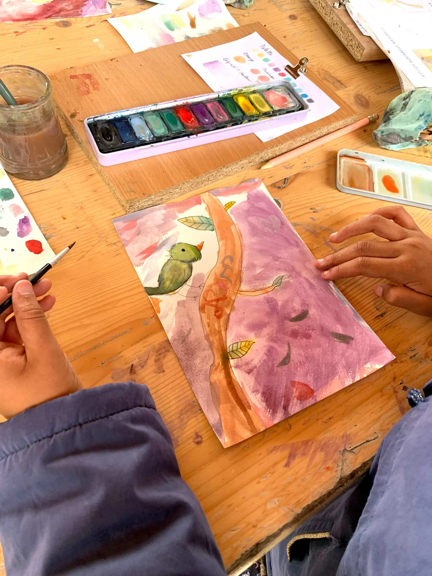 atelier-initiation-aquarelle-enfant-lille