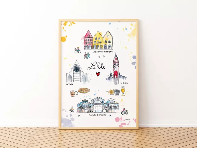 illustration-affiche-decorative-imagier-de-lille
