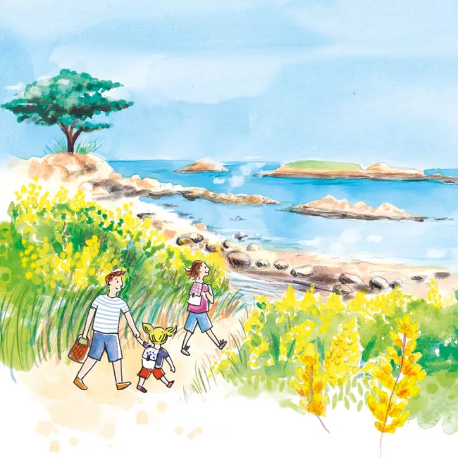 illustration-jeunesse-aquarelle-ile-calot-pour-album-hope-a-la-mer