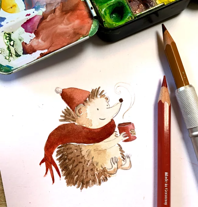 illustration-jeunesse-herisson