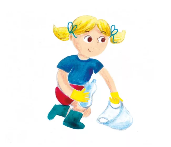 illustration-ramassage-d-edechets