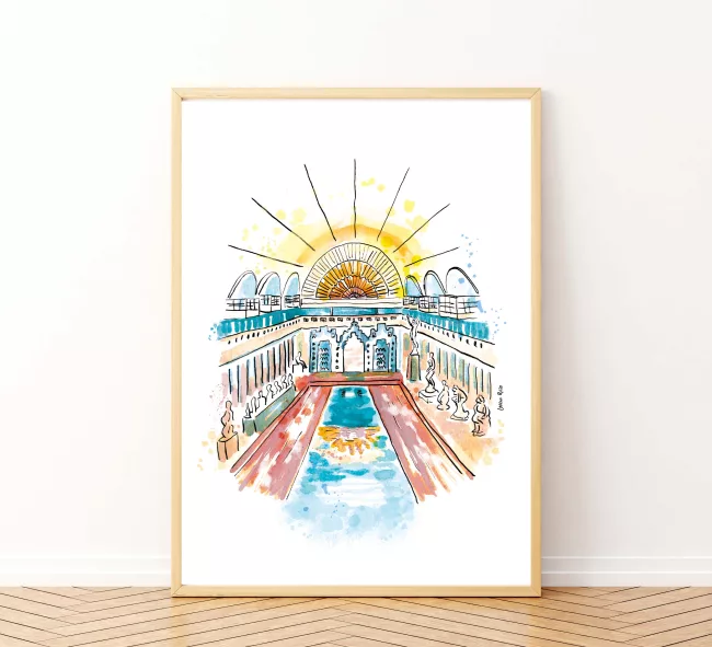 affiche-illustration-aquarelle-piscine-de-roubaix