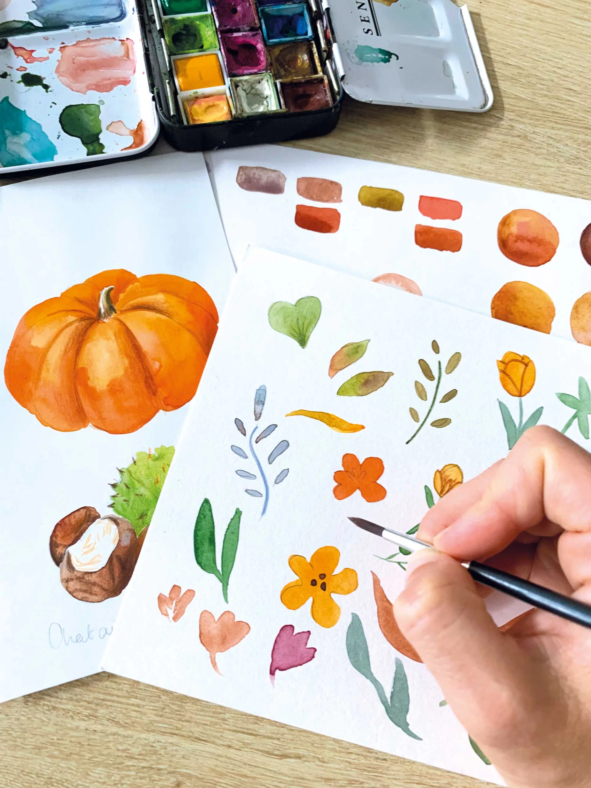 aquarelle-automne