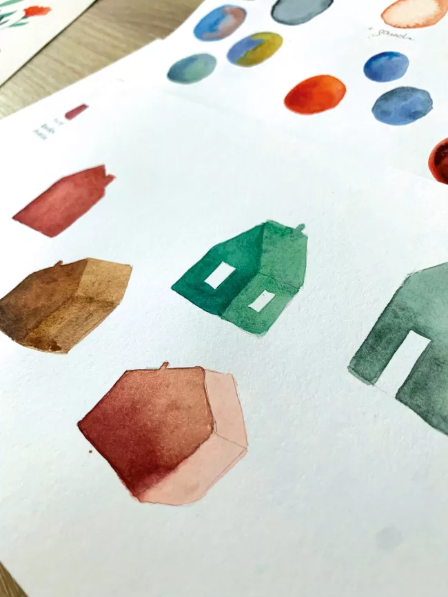 maisons-textures-aqaurelle