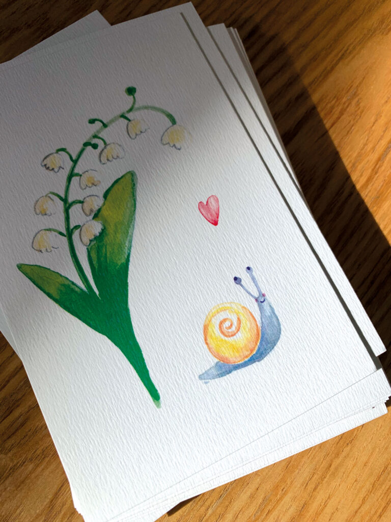 illustration escargot