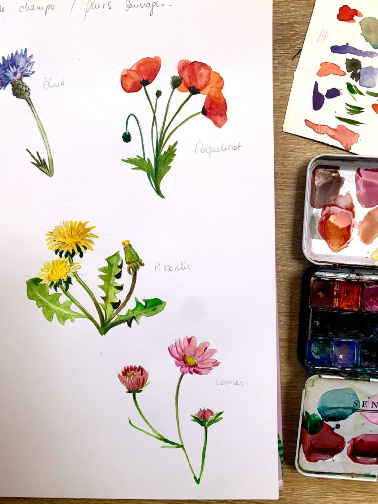 atelier aquarelle lille