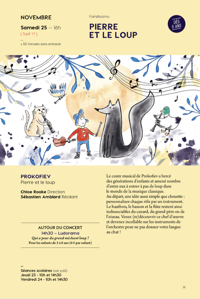 croquis-brochure-programme-pierre-et-le-loup-orchetre-national-lille-illustrations-lorene-russo
