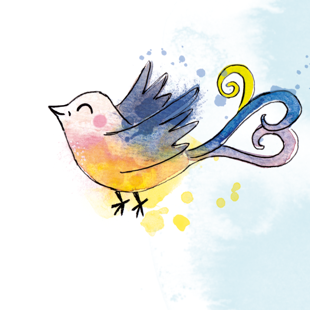 oiseau-coloré-le-mouton-et-la-plume-livre-jeunesse-illustrations-lorene-russo